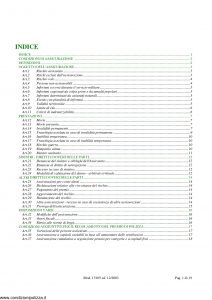 Assitalia - Polizza Infortuni Comulativa - Modello 15105 Edizione 12-2003 [20P]