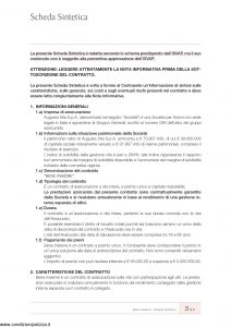 Augusta - Bene Insieme Contratto Di Assicurazione Sulla Vita - Modello av1269e.d10 Edizione 11-2010 [42P]