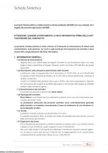 Augusta - Bene Valore Contratto Di Assicurazione Sulla Vita - Modello av1208g.d10 Edizione 11-2010 [46P]