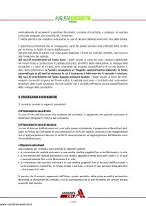 Augusta - Crescita Dinamica Contratto Di Assicurazione Sulla Vita - Modello 1143 Edizione 12-2007 [64P]