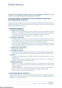 Augusta - Otto Protetto Contratto Di Assicurazione Sulla Vita - Modello av1294e.011 Edizione 09-2011 [46P]