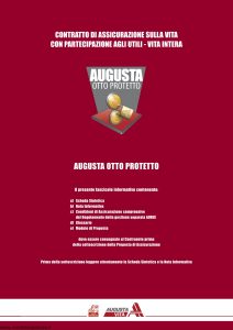 Augusta - Otto Protetto Contratto Di Assicurazione Sulla Vita - Modello av1294e.411 Edizione 02-2011 [46P]