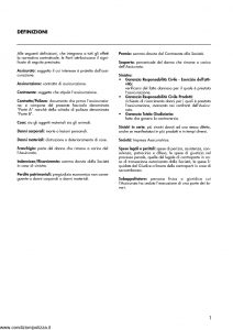 Aurora - Dedicato All'Azienda Pmi Responsabilita' Civile Terzi E Prodotti Pmi - Modello 2028 Edizione 04-2004 [26P]