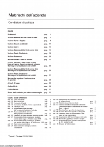 Aurora - Multirischi Dell'Azienda - Modello nd Edizione 01-04-2004 [34P]