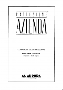Aurora - Protezione Azienda - Modello 5323 Edizione 05-1992 [SCAN] [18P]