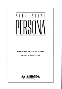 Aurora - Protezione Persona - Modello 5026 Edizione 04-1993 [SCAN] [38P]