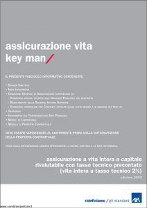 Axa - Assicurazione Vita Key Man - Modello 4745 Edizione 31-03-2009 [56P]