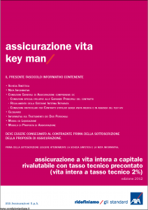 Axa - Assicurazione Vita Key Man - Modello 4745 Edizione 31-05-2012 [52P]