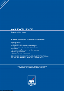 Axa - Axa Excellence - Modello asv001 Edizione 06-2006 [68P]