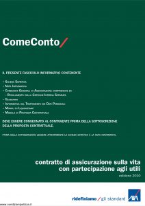 Axa - Come Conto - Modello 4758 Edizione 07-01-2010 [50P]