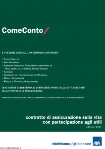 Axa - Come Conto - Modello 4767 Edizione 30-04-2011 [44P]