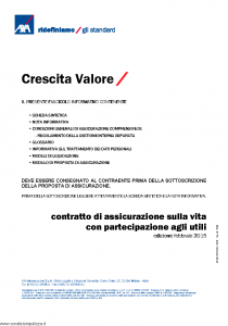 Axa - Crescita Valore - Modello 4770 Edizione 02-2015 [38P]