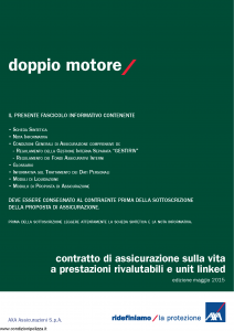 Axa - Doppio Motore - Modello 4799 Edizione 05-2015 [65P]