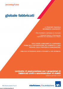 Axa - Globale Fabbricati - Modello 2308 Edizione 01-2014 [55P]