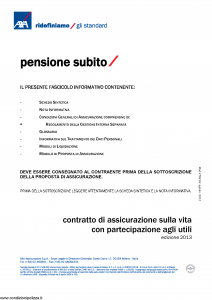 Axa - Pensione Subito - Modello 4782 Edizione 08-08-2013 [38P]