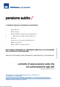 Axa - Pensione Subito - Modello 4782 Edizione 30-01-2014 [38P]