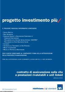 Axa - Progetto Investimento Piu' - Modello 4658 Edizione 31-05-2011 [76P]