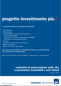 Axa - Progetto Investimento Piu' - Modello 4658 Edizione 31-05-2012 [80P]