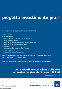 Axa - Progetto Investimento Piu' - Modello 4792 Edizione 12-2015 [79P]
