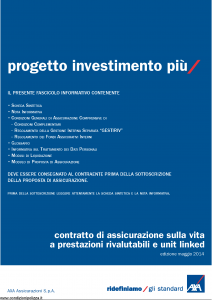 Axa - Progetto Investimento Piu' - Modello 4792 Edizione 30-05-2014 [74P]