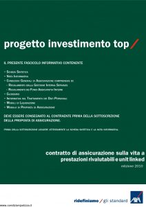 Axa - Progetto Investimento Top - Modello 4655 Edizione 01-12-2010 [64P]