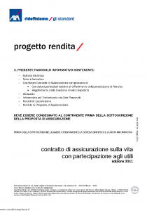 Axa - Progetto Rendita - Modello 4624 Edizione 05-2011 [40P]