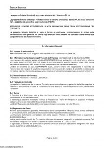 Axa - Protezione Patrimonio Formula Libero Plus - Modello 4741 Edizione 01-12-2010 [38P]