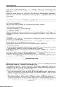 Axa - Protezione Patrimonio Formula Libero Plus - Modello 4741 Edizione 30-09-2009 [46P]
