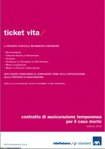 Axa - Ticket Vita - Modello 4728 Edizione 05-2012 [28P]