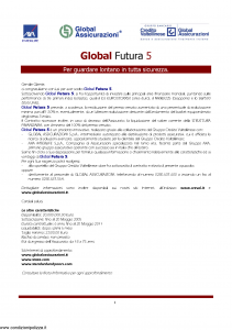 Axa Interlife - Global Futura 5 - Modello axa int 102 Edizione 04-2005 [21P]