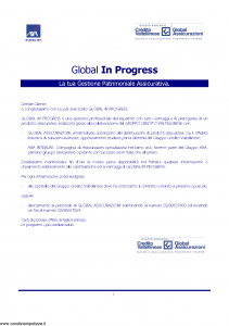 Axa Interlife - Global In Progress - Modello axa int 075 Edizione 05-2004 [45P]