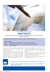 Axa Interlife - Global Trend 5 - Modello axa int 139 Edizione 10-2007 [57P]