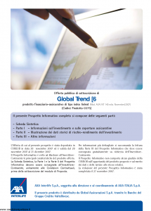 Axa Interlife - Global Trend 6 - Modello axa int 140 Edizione 11-2007 [57P]