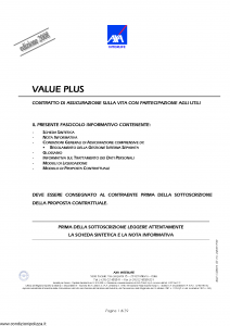 Axa Interlife - Value Plus - Modello axa int 114 Edizione 03-2008 [39P]