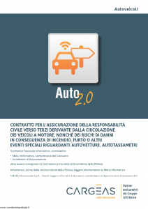 Cargeas - Auto 2.0 Autoveicoli - Modello 1562 Edizione 01-08-2015 [116P]