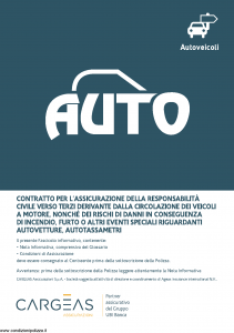 Cargeas - Auto Autoveicoli - Modello 1381 Edizione 01-08-2015 [88P]