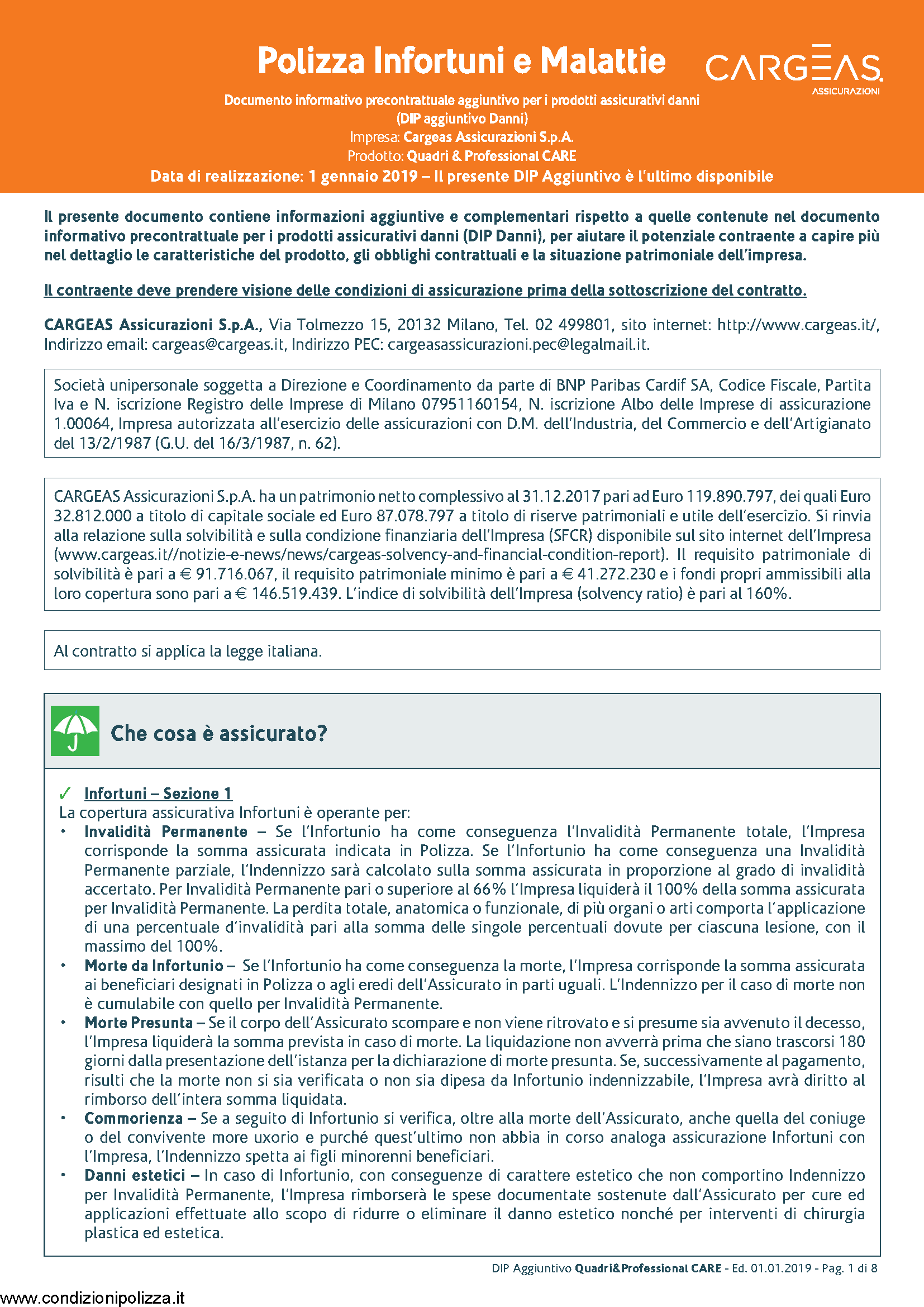 Cargeas Archivi Pagina 13 Di 24 Condizioni Polizza