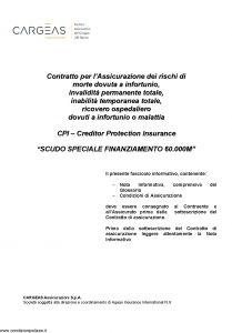 Cargeas - Scudo Speciale Finanziamento 60.000M - Modello 1480 Edizione 15-06-2015 [31P]