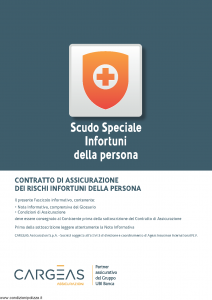 Cargeas - Scudo Speciale Infortuni Della Persona - Modello 1121 Edizione 01-09-2015 [32P]