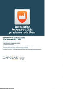 Cargeas - Scudo Speciale Responsabilita' Civile Per Aziende E Rischi Diversi - Modello 1122 Edizione 01-01-2016 [40P]