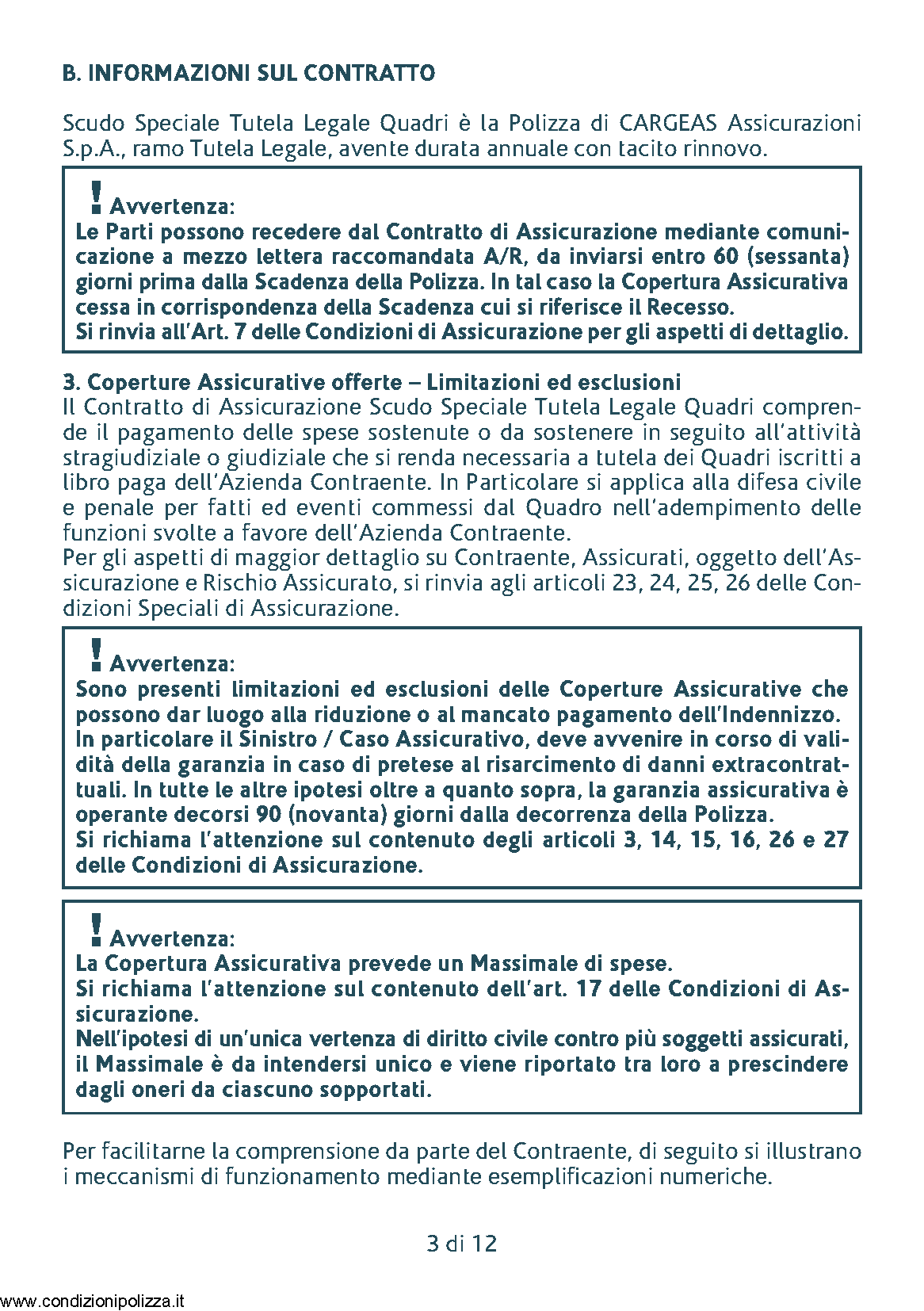Cargeas Archivi Pagina 13 Di 24 Condizioni Polizza