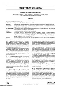 Cattolica - Obiettivo Crescita - Modello oc2 Edizione 08-2004 [8P]