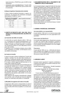 Cattolica - Obiettivo Facile Nota Informativa 2004 - Modello of5 Edizione 12-2004 [8P]