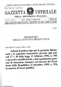 Fata - Decreto 12 Marzo 2004 N 123 Merloni - Modello nd Edizione 11-05-2004 [100P]