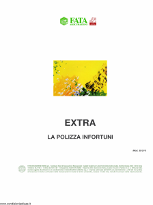 Fata - Extra La Polizza Infortuni - Modello 39-510 Edizione nd [13P]