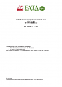 Fata - Giorni Sereni - Modello 14-508 Edizione 12-2010 [17P]