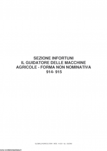 Fata - Globale Agricoltura 914 915 - Modello 14.533 Edizione 05-2008 [11P]