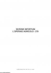 Fata - Globale Agricoltura L'Operaio Agricolo 279 - Modello 14.533 Edizione 06-2007 [13P]