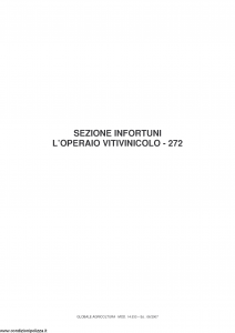 Fata - Globale Agricoltura L'Operaio Vitivinicolo 272 - Modello 14.533 Edizione 06-2007 [11P]