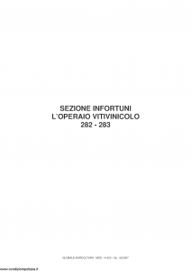 Fata - Globale Agricoltura L'Operaio Vitivinicolo 282 283 - Modello 14.533 Edizione 06-2007 [12P]